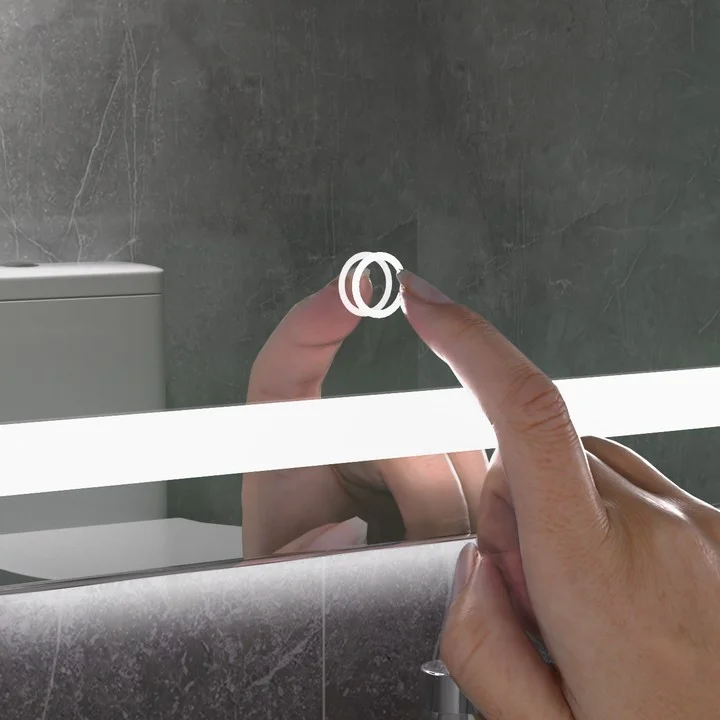 Backlit Bathroom Mirror