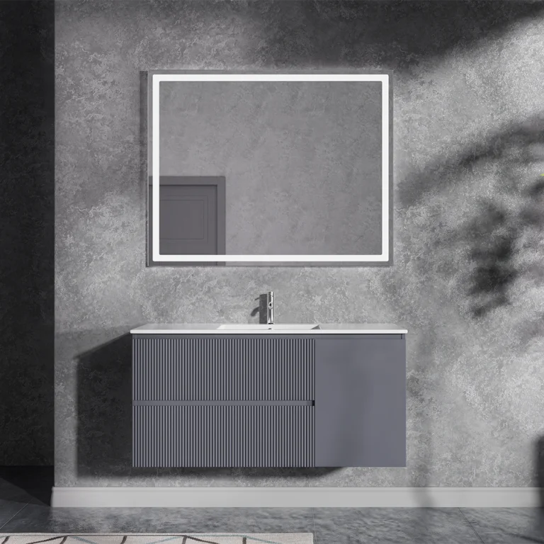 Bathroom Vanity with Hidden Storage Design