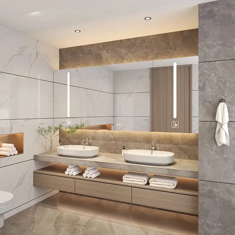 Custom Luxury Double Bathroom Vanity
