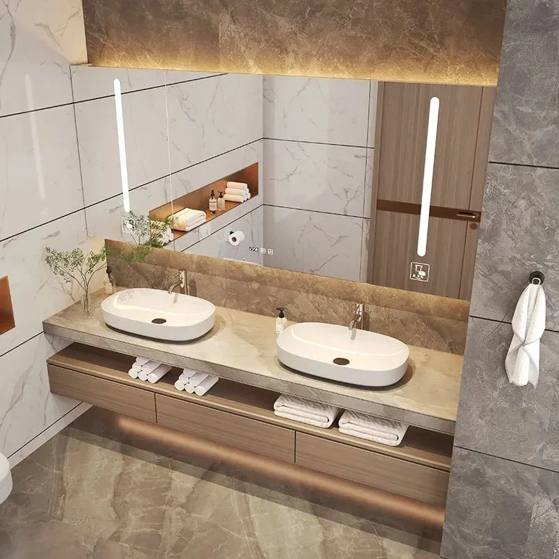 Custom Luxury Double Bathroom Vanity