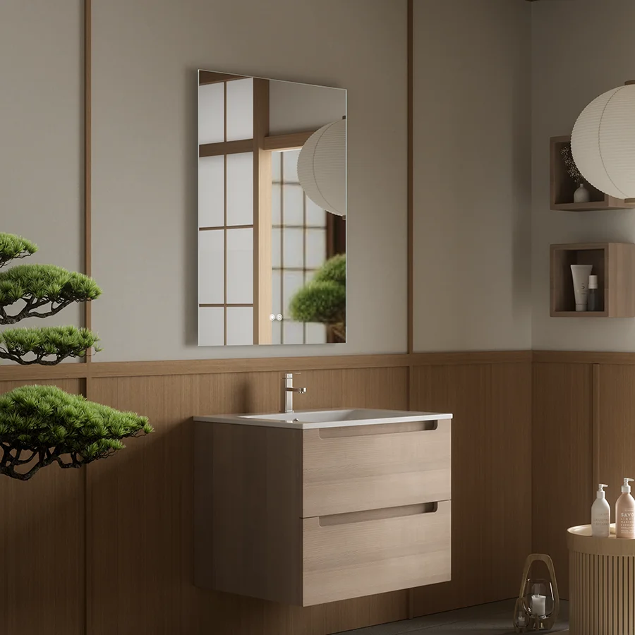 Custom Wall Mounted Bathroom Vanity