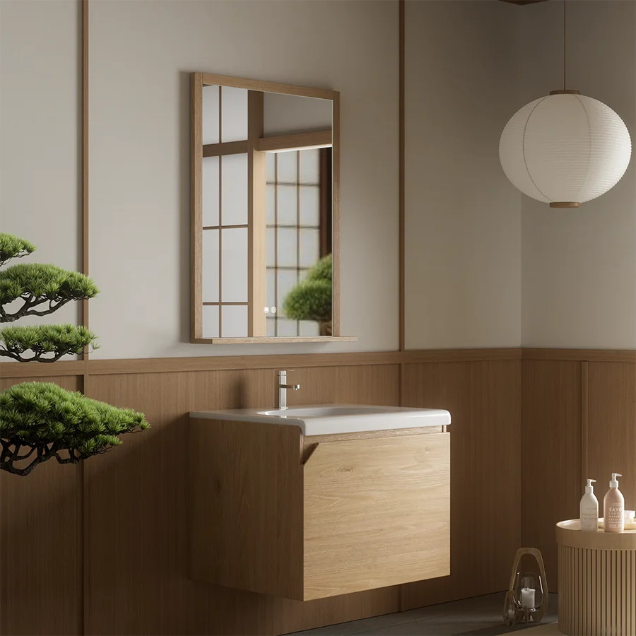 Custom Wall Mounted Bathroom Vanity