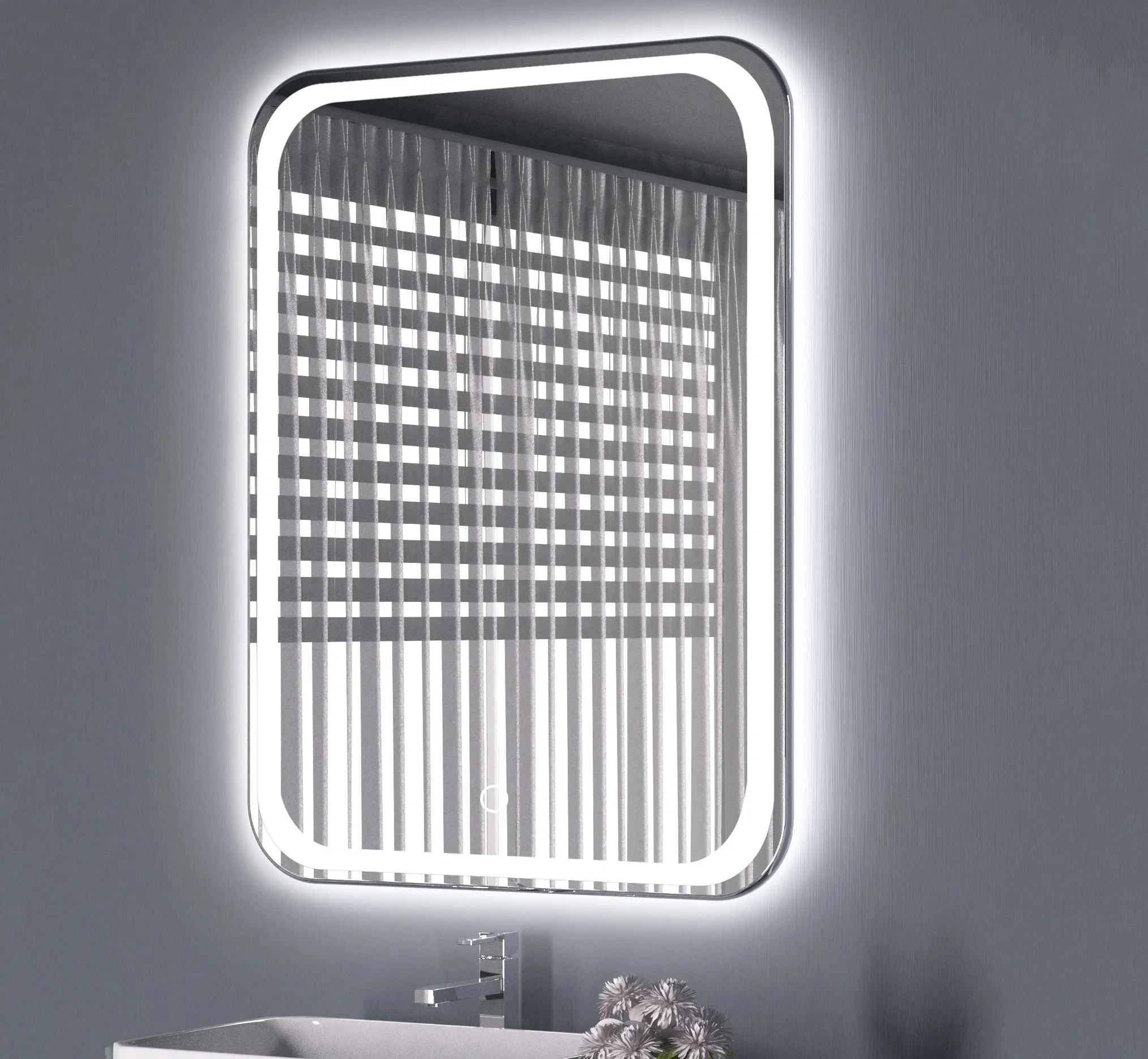 Lighted Bathroom Mirror