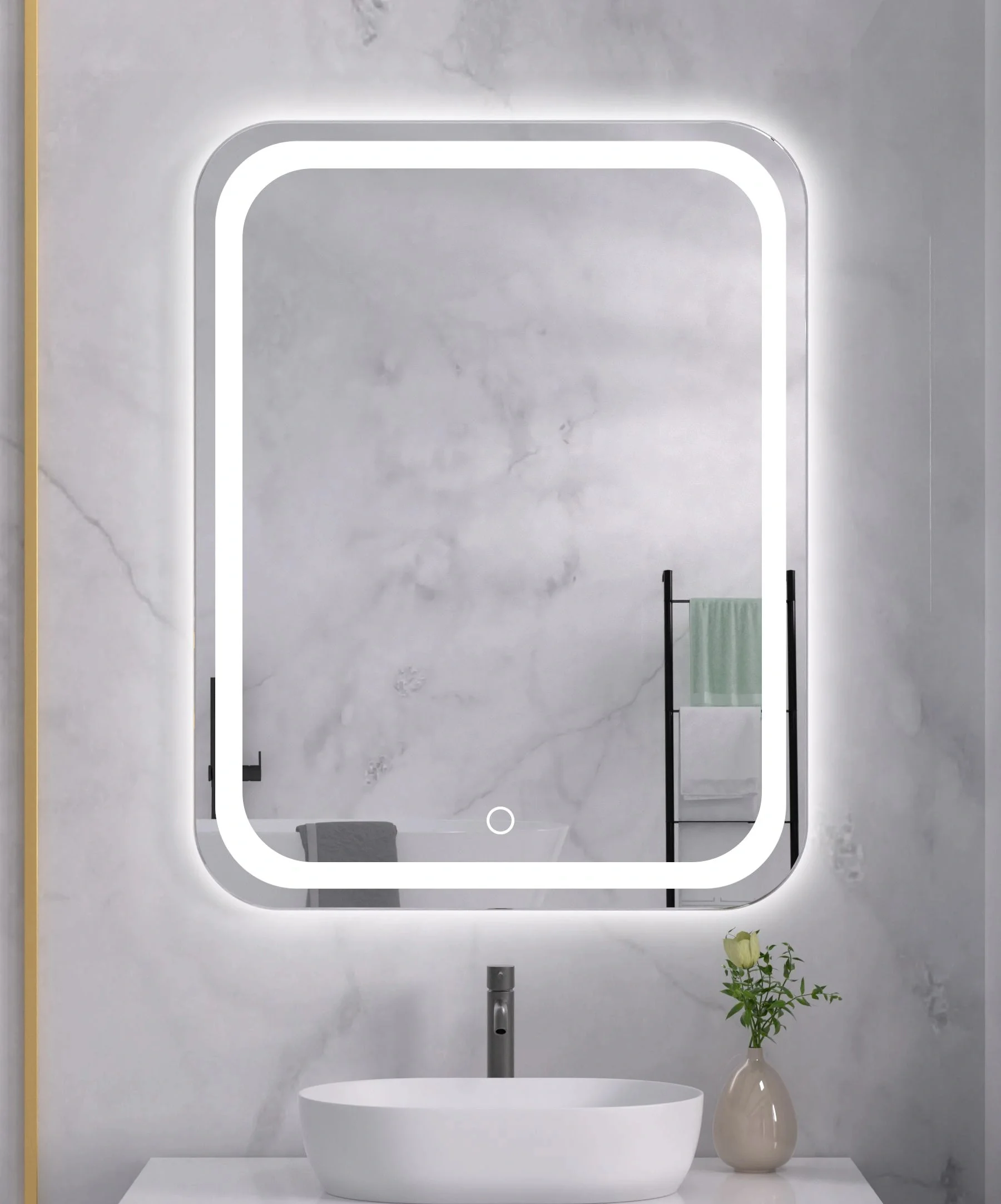 Lighted Bathroom Mirror