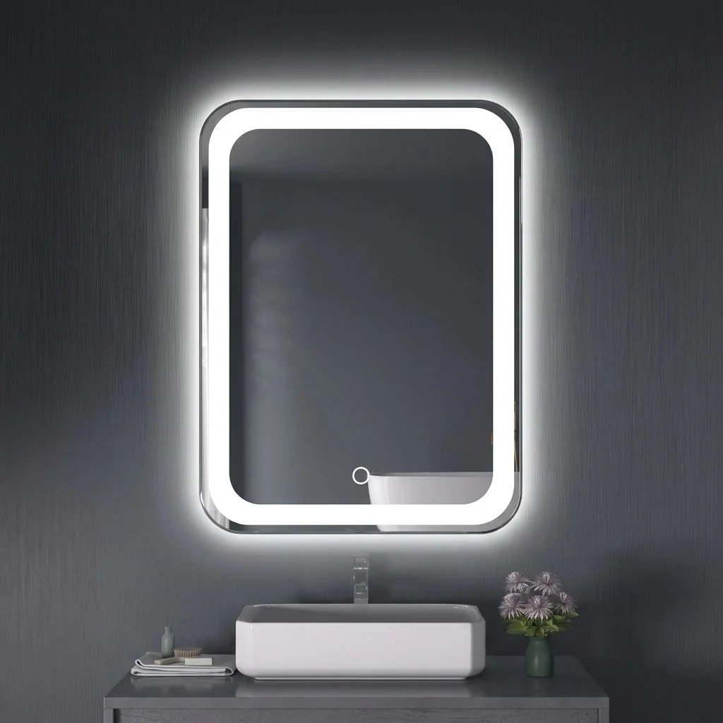 Lighted Bathroom Mirror