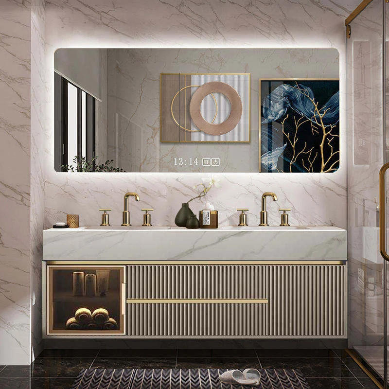 Luxury Double Sink Hotel Vanity