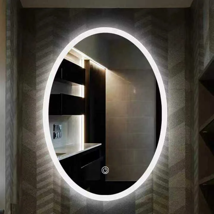 Oval LED Bathroom Mirror