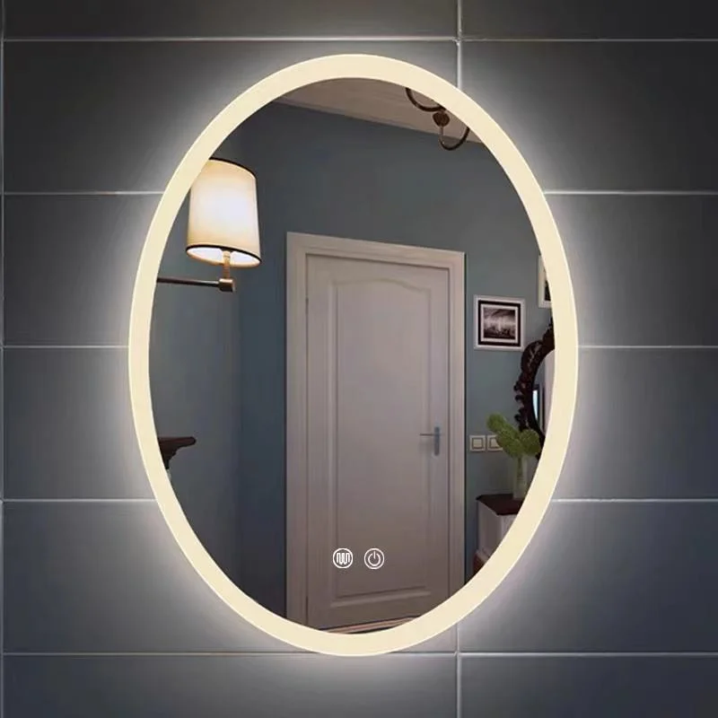 Oval LED Bathroom Mirror