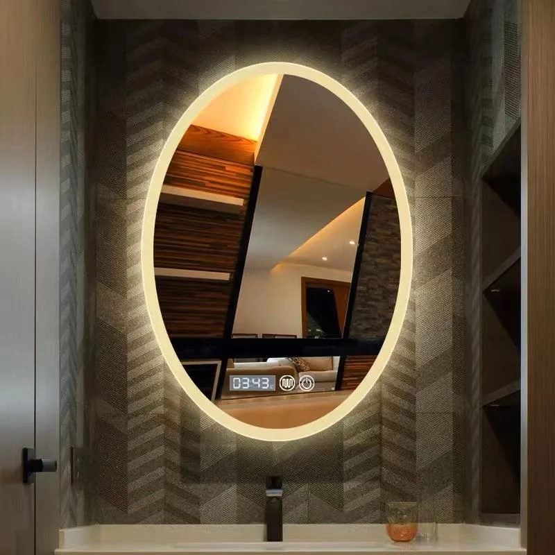 Oval LED Bathroom Mirror