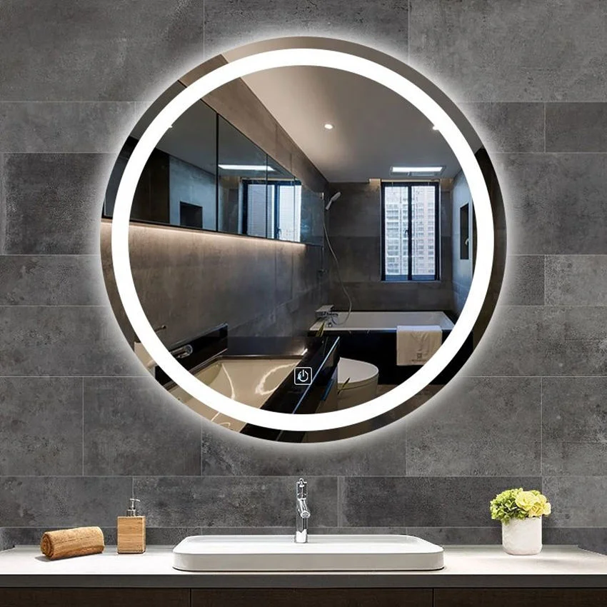 Backlit Round Smart LED Bathroom Mirror