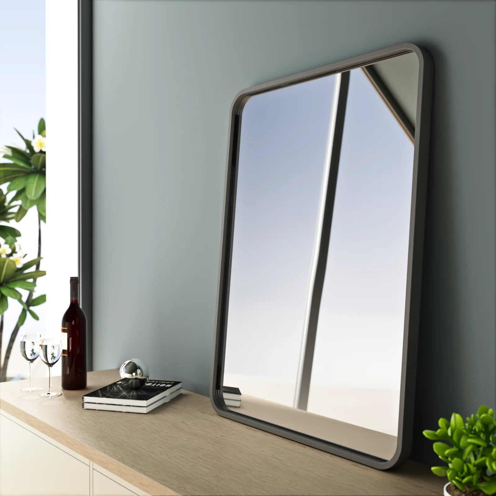 Smart Rectangle LED Bathroom Mirror