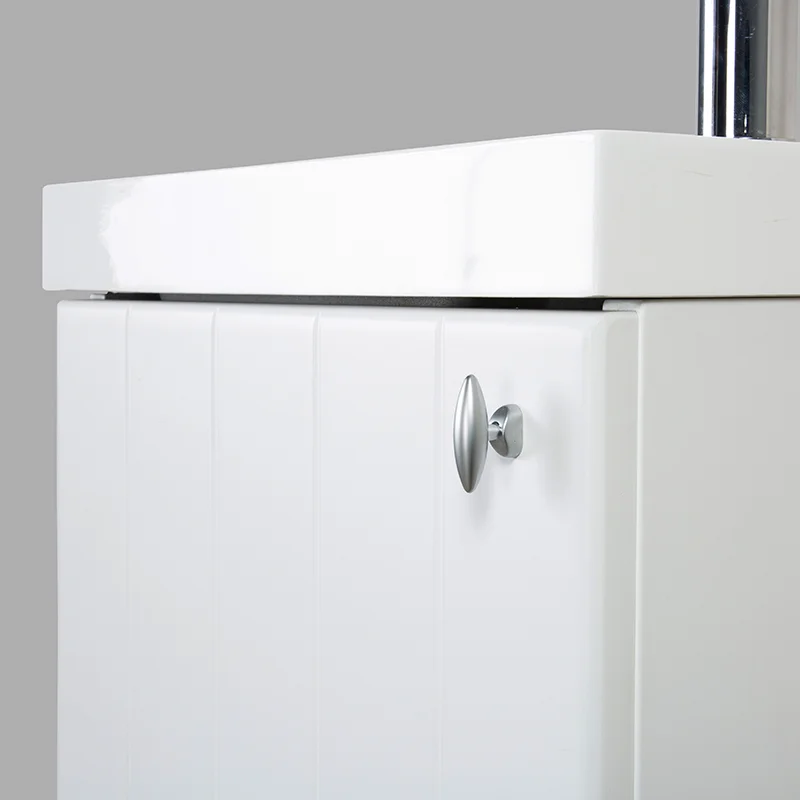 PV-400 small bathroom vanity, close-up view