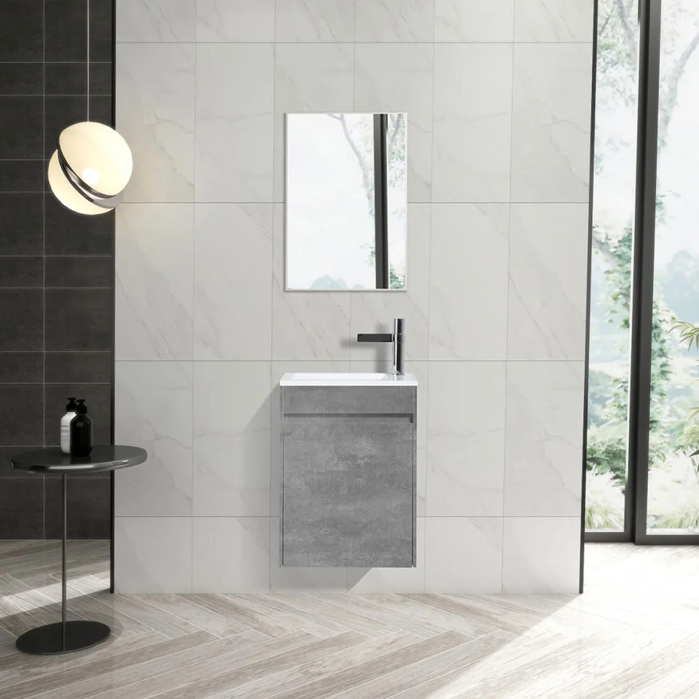 400mm Floating Wall-Mounted Bathroom Vanity