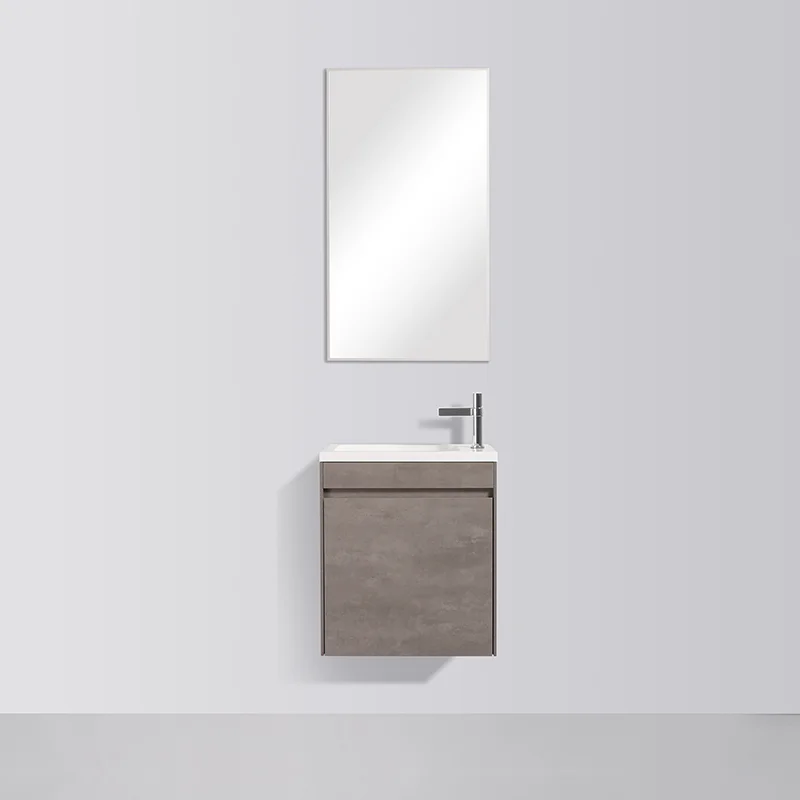 Slice-540 wall-mounted hanging cabinet, angled view