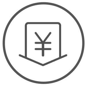 Affordable bulk order icon